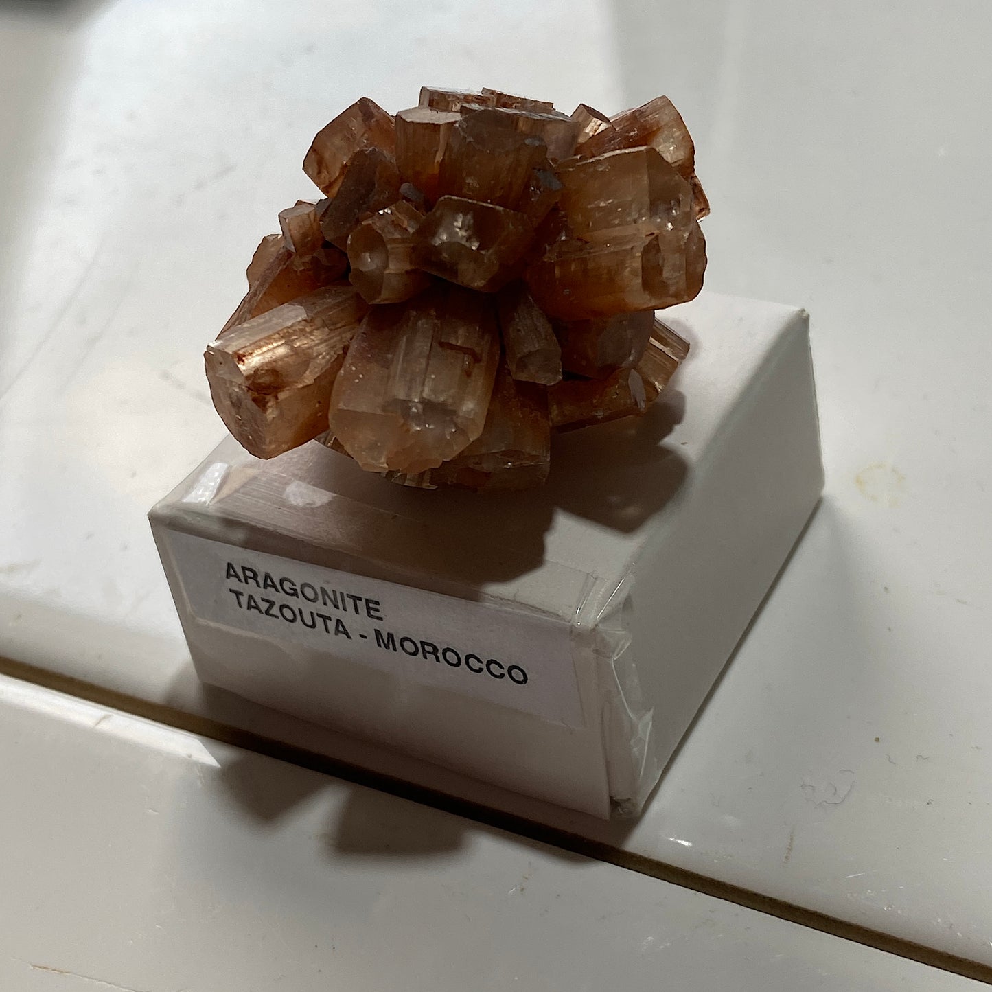 ARAGONITE : TAZOUTA, SEFROU PROVINCE, MOROCCO. 33g MF5240