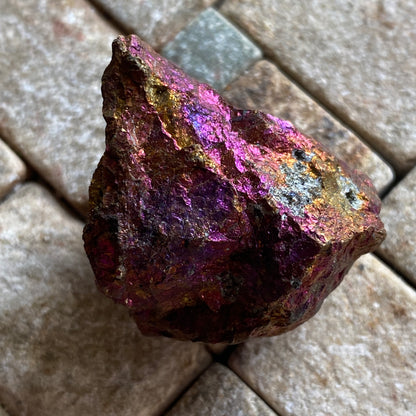 PEACOCK COPPER ORE FROM SAN MARTIN MINE, MEXICO 44g MF2044