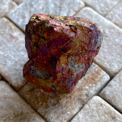 PEACOCK COPPER ORE FROM SAN MARTIN MINE, MEXICO 44g MF2044