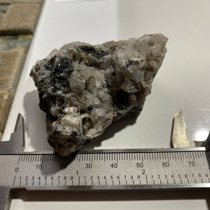 CALCITE/CHALCOPYRITE ETC FROM CHICLA MINING DISTRICT, PERU 140g MF1513