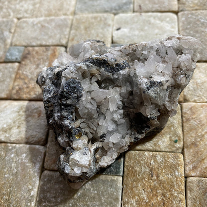 CALCITE/CHALCOPYRITE ETC FROM CHICLA MINING DISTRICT, PERU 140g MF1513
