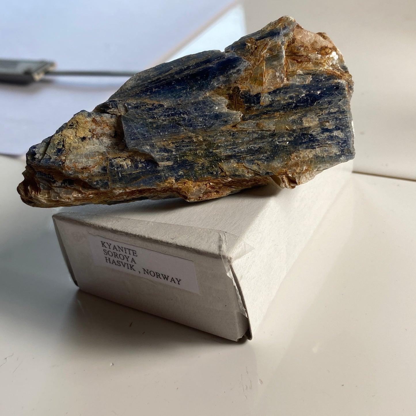 KYANITE FROM SOROYA, HASVIK, NORWAY. 92g MF2046