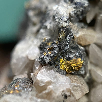 CALCITE/CHALCOPYRITE ETC FROM CHICLA MINING DISTRICT, PERU 140g MF1513