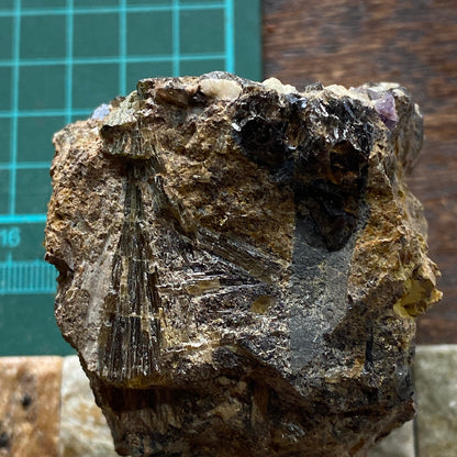 ORTHOCLASE WITH EPIDOTE ETC - IMILCHIL, MOROCCO RARE SPECIMEN 289g MF6851