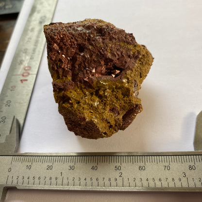 FERRUGINOUS QUARTZ FROM TINEJDAD, DRAA-TAFILALET, MOROCCO 100g MF2047