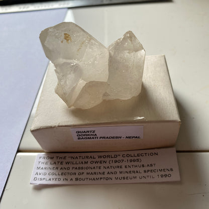 QUARTZ - GORKHA, GANDAKI PRADESH, NEPAL,CENTRAL ASIA 68g MF6822