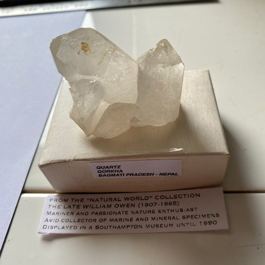 QUARTZ - GORKHA, GANDAKI PRADESH, NEPAL,CENTRAL ASIA 68g MF6822