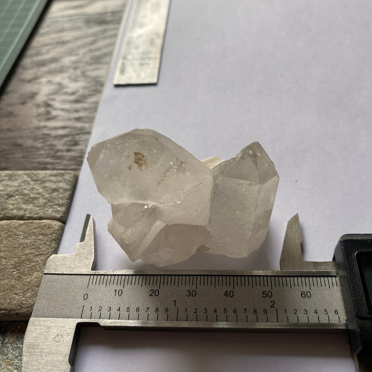 QUARTZ - GORKHA, GANDAKI PRADESH, NEPAL,CENTRAL ASIA 68g MF6822