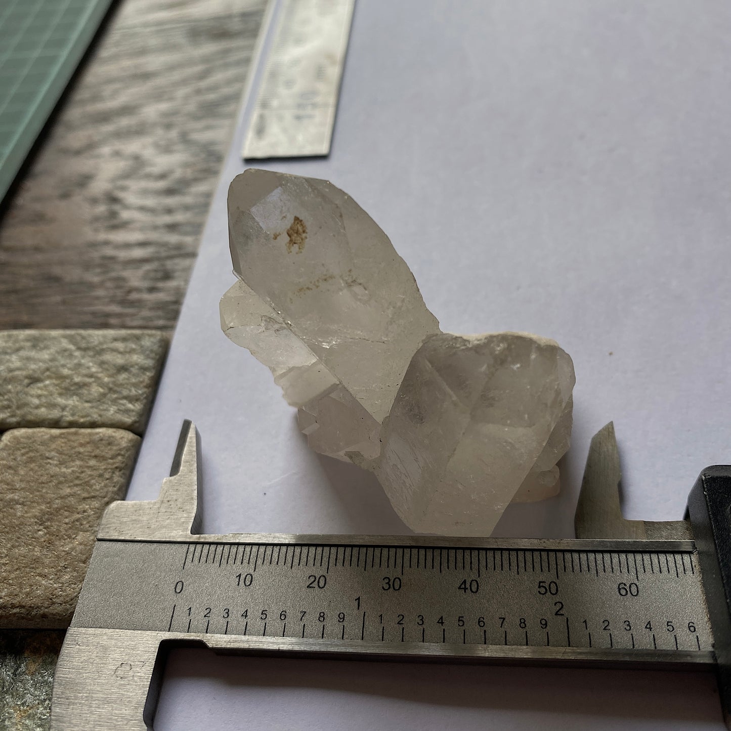 QUARTZ - GORKHA, GANDAKI PRADESH, NEPAL,CENTRAL ASIA 68g MF6822