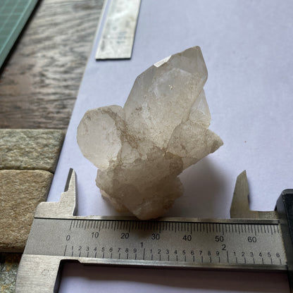QUARTZ - GORKHA, GANDAKI PRADESH, NEPAL,CENTRAL ASIA 68g MF6822