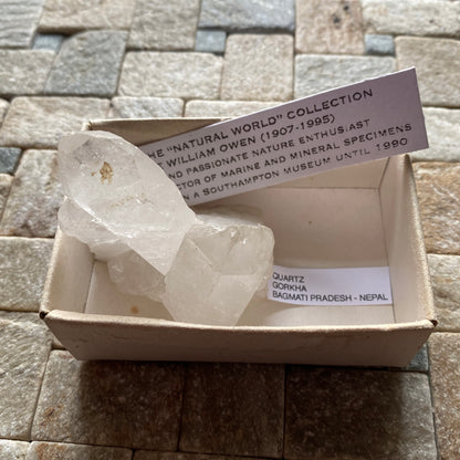 QUARTZ - GORKHA, GANDAKI PRADESH, NEPAL,CENTRAL ASIA 68g MF6822