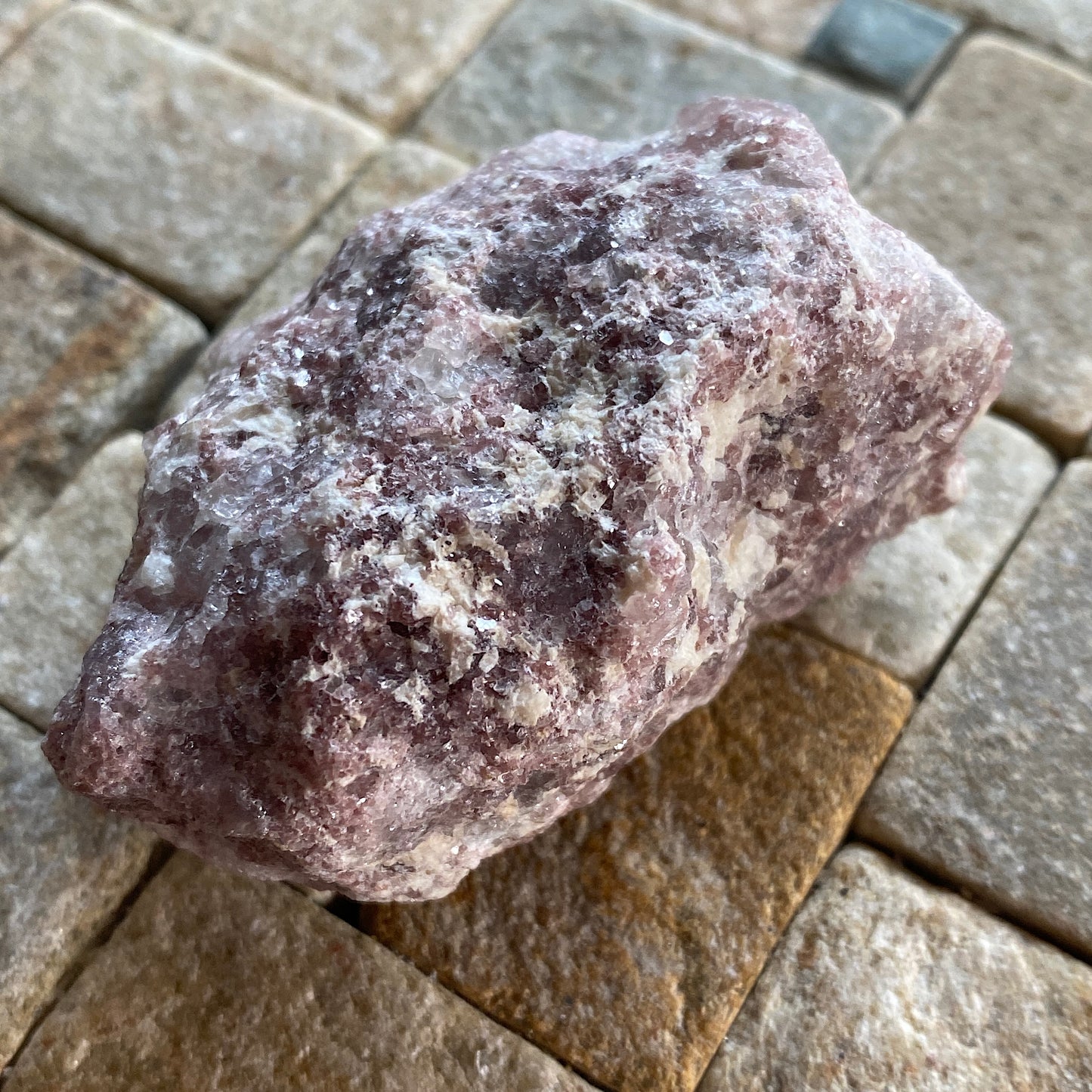 LEPIDOLITE/CLEVELANDITE/QUARTZ - OTJUA MINE, ERONGO, NAMIBIA 85g MF2048