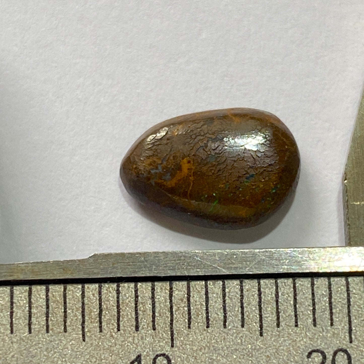 BOULDER OPAL NATURAL MINED - YOWAH OPAL FIELDS, AUSTRALIA. 1.88Ct MFG1803