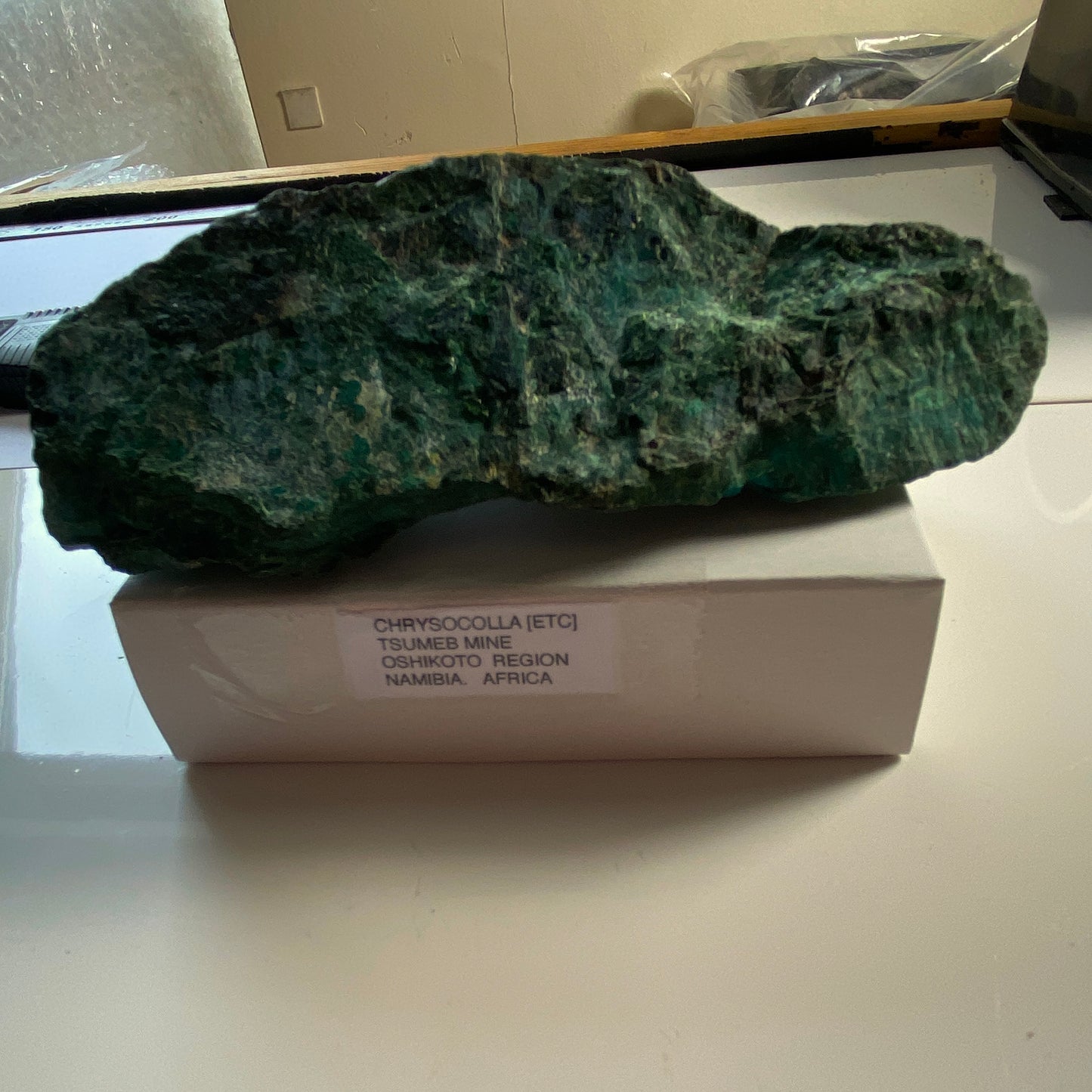 CHRYSOCOLLA - TSUMEB MINE, NAMIBIA  180g MF2051