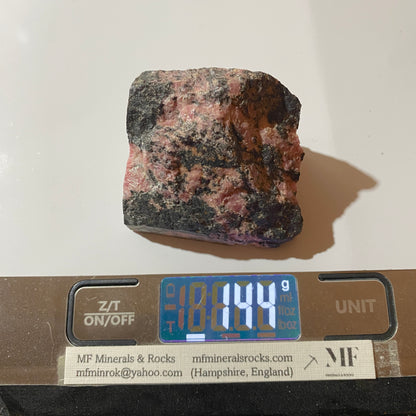 RHODONITE : SAN MARTIN MINE, ANCASH, PERU  144g MF1698