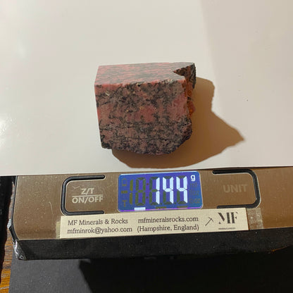 RHODONITE : SAN MARTIN MINE, ANCASH, PERU  144g MF1698