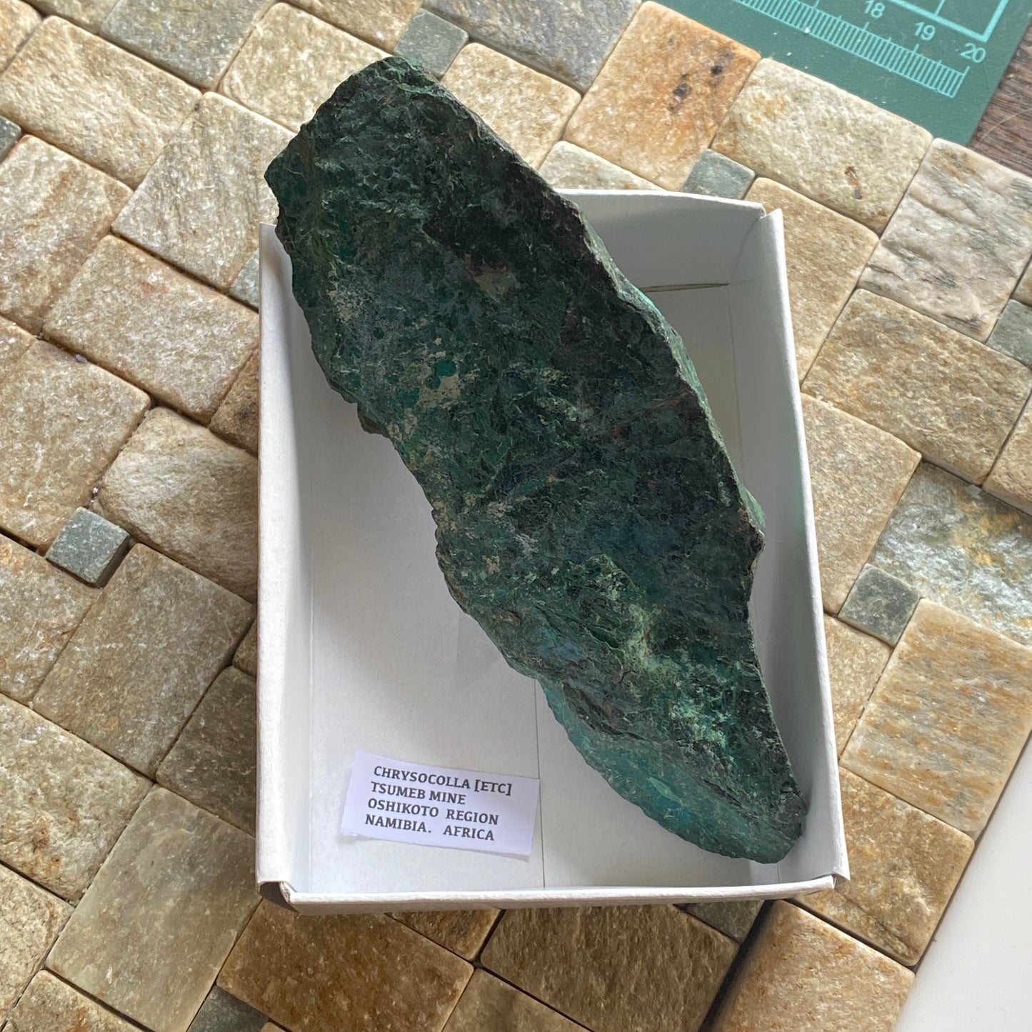 CHRYSOCOLLA - TSUMEB MINE, NAMIBIA  180g MF2051