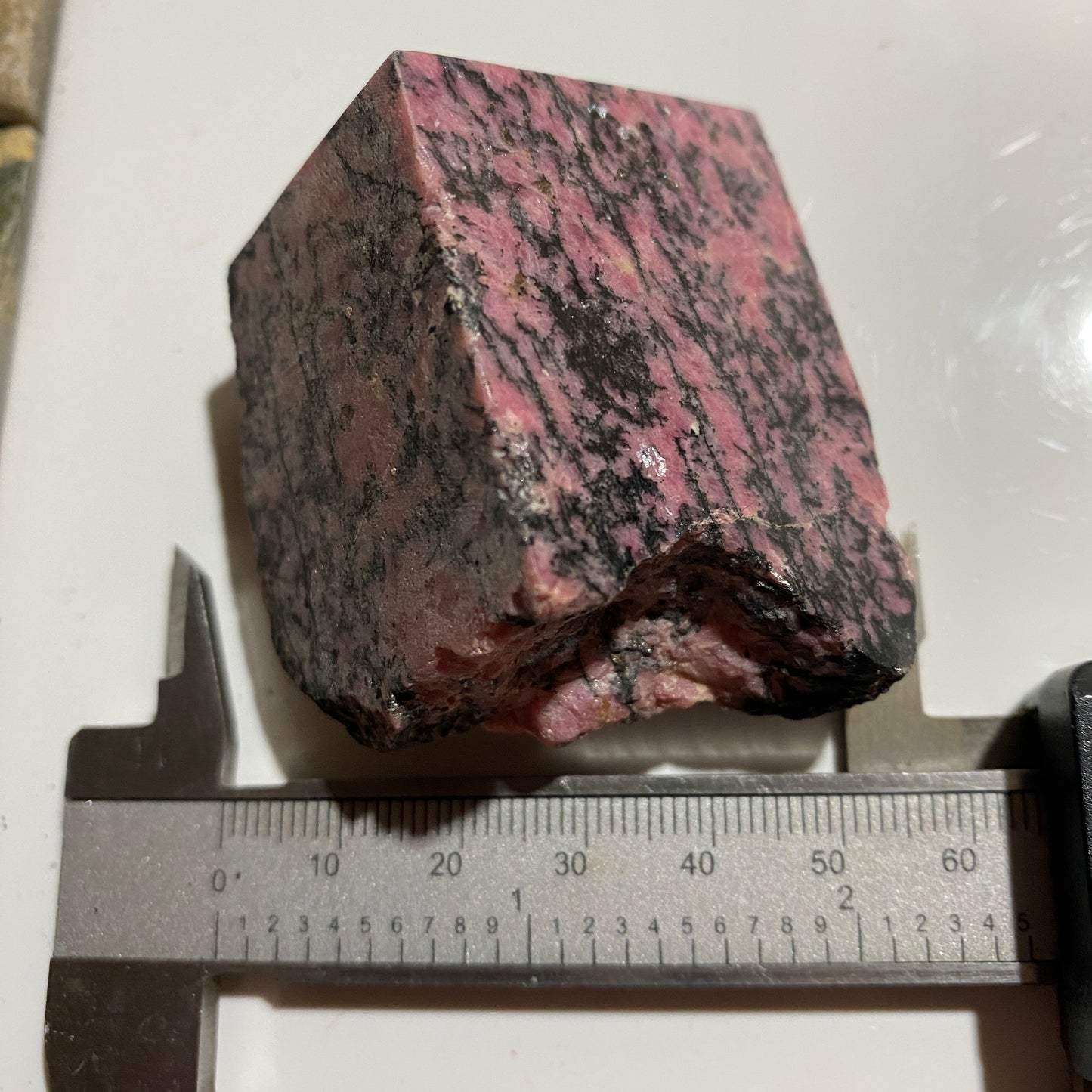 RHODONITE : SAN MARTIN MINE, ANCASH, PERU  144g MF1698