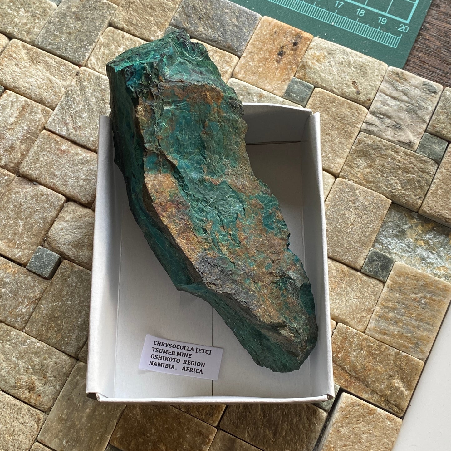 CHRYSOCOLLA - TSUMEB MINE, NAMIBIA  180g MF2051