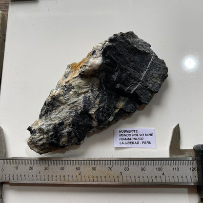 HUBNERITE [ WOLFRAMITE] : MUNDO NUEVO MINE, HUAMACHUCO, LA LIBERAD - PERU  119g MF5250