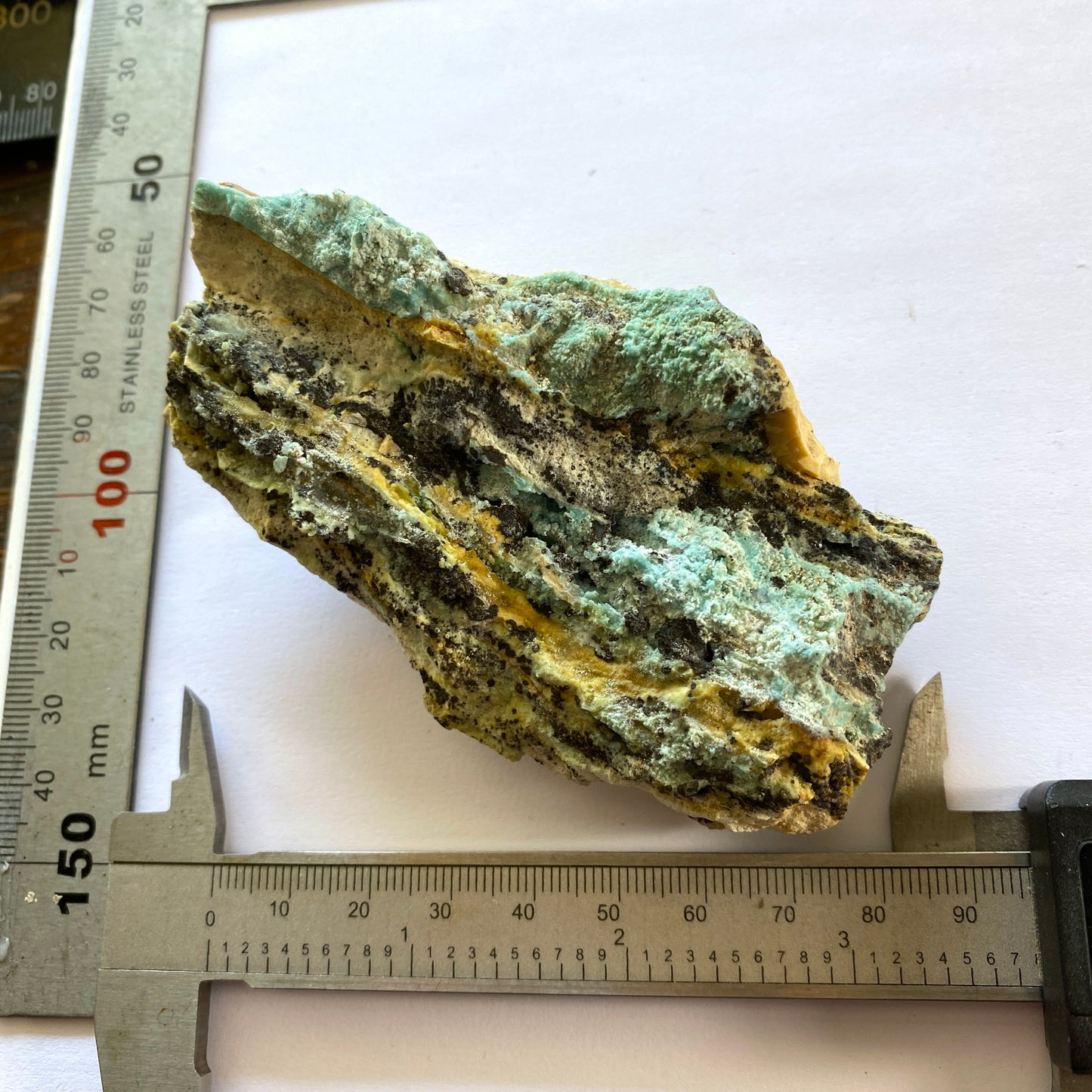 TURQUOISE IN MATRIX FROM BOU ZEGGAR, MOROCCO. 116g MF2055