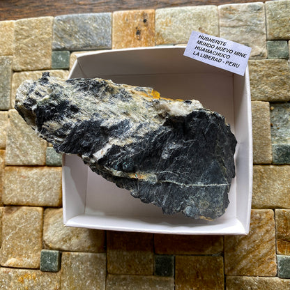 HUBNERITE [ WOLFRAMITE] : MUNDO NUEVO MINE, HUAMACHUCO, LA LIBERAD - PERU  119g MF5250