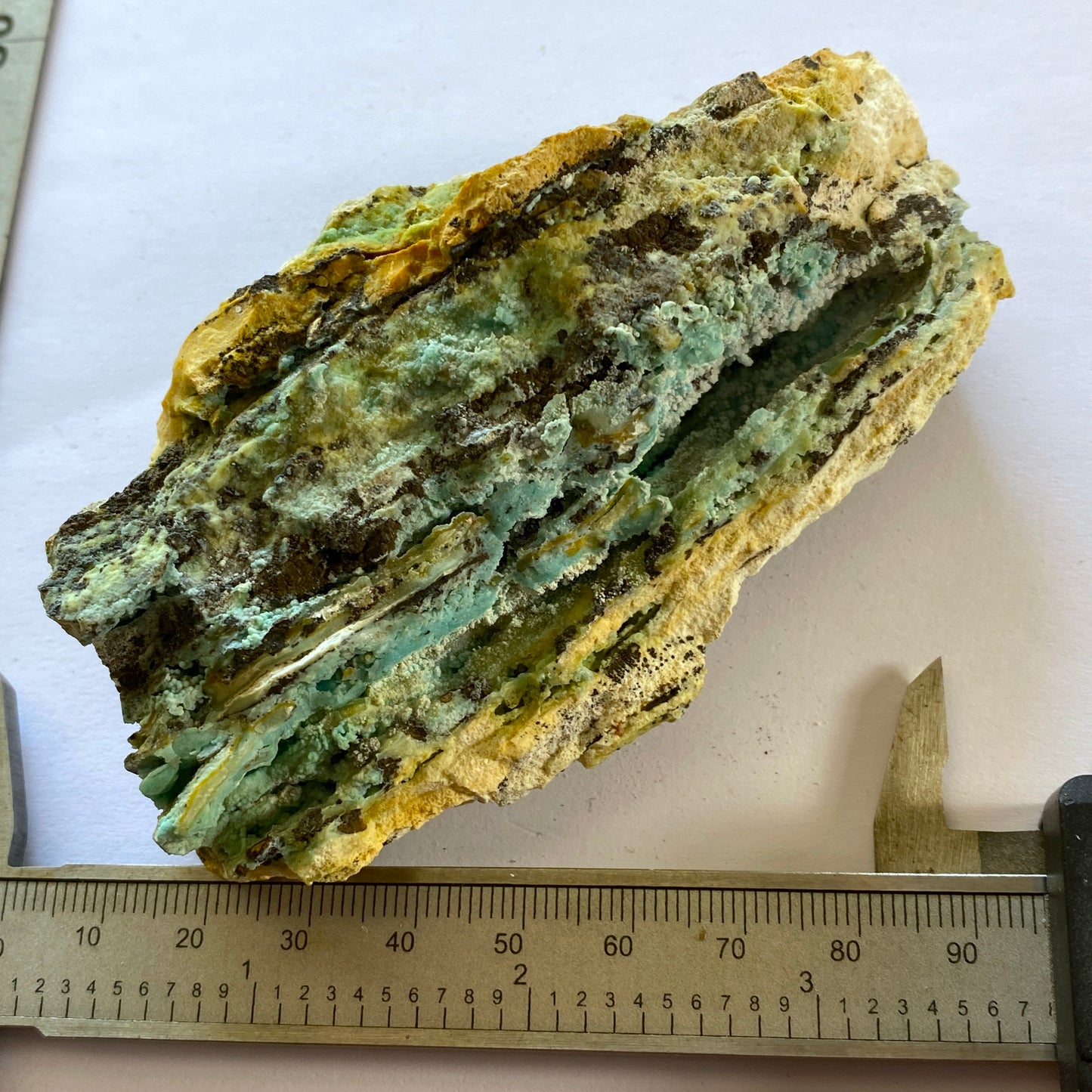 TURQUOISE IN MATRIX FROM BOU ZEGGAR, MOROCCO. 116g MF2055