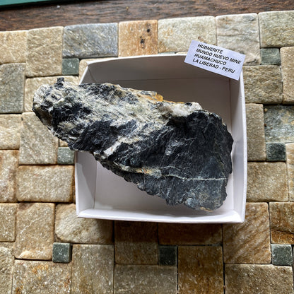 HUBNERITE [ WOLFRAMITE] : MUNDO NUEVO MINE, HUAMACHUCO, LA LIBERAD - PERU  119g MF5250