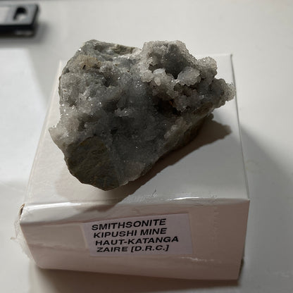 SMITHSONITE : KIPUSHI MINE, HAUT-KATANGA, ZAIRE [NOW D.R.C.]  30g MF5251