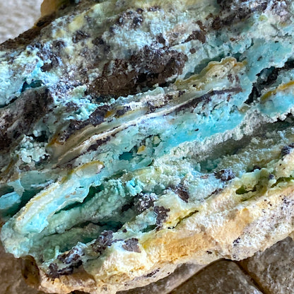 TURQUOISE IN MATRIX FROM BOU ZEGGAR, MOROCCO. 116g MF2055