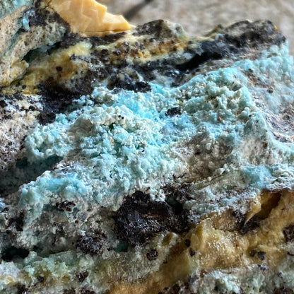 TURQUOISE IN MATRIX FROM BOU ZEGGAR, MOROCCO. 116g MF2055