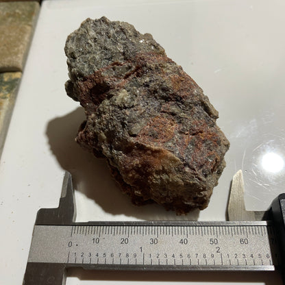 FRANCOLITE [FLUORAPATITE]  ETC : GUNNISLAKE CLITTERS MINE, CALSTOCK, CORNWALL 158g MF1631