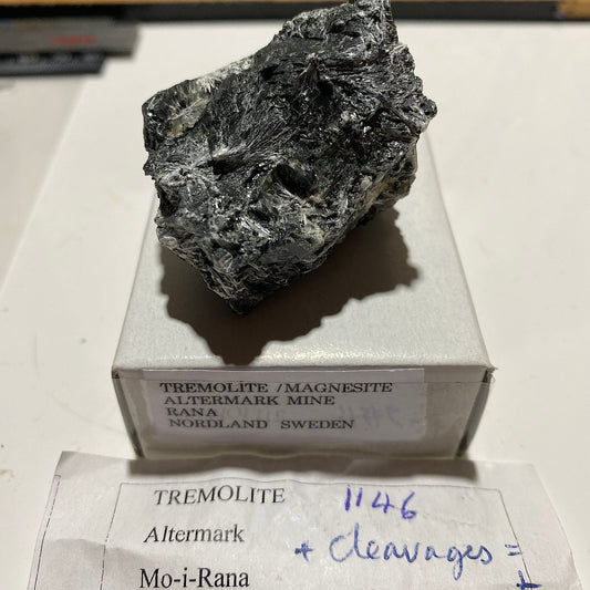 TREMOLITE [ETC] : ALTERMARK MINE, RANA, NORDLAND, SWEDEN  55g MF1675