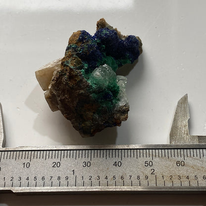 AZURITE & MALACHITE : VANGUARDIA MINE, DURANGO, MEXICO  25g MF5253
