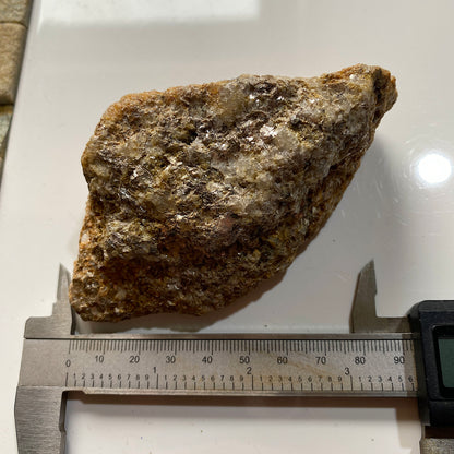 BISMUTHINITE [ETC] : CARROCK MINE, MUNGRISDALE, EDEN, CUMBRIA, ENGLAND  269g MF5254