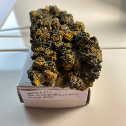 SIDERITE FROM SAN VALENTIN MINE, MURCIA, SPAIN  160g MF2059