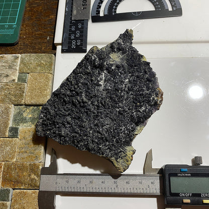 FLUORITE/BARYTE/MARCASITE/CALCITE : LADYWASH MINE, EYAM, DERBYSHIRE, ENGLAND 491g MF1625