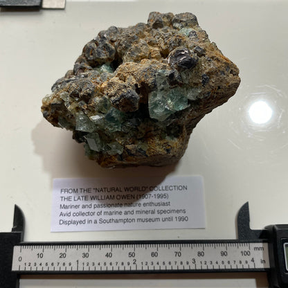 FLUORITE : HEAVY SPECIMEN  - ROGERLEY MINE, STANHOPE, CO DURHAM, 417g MF5257