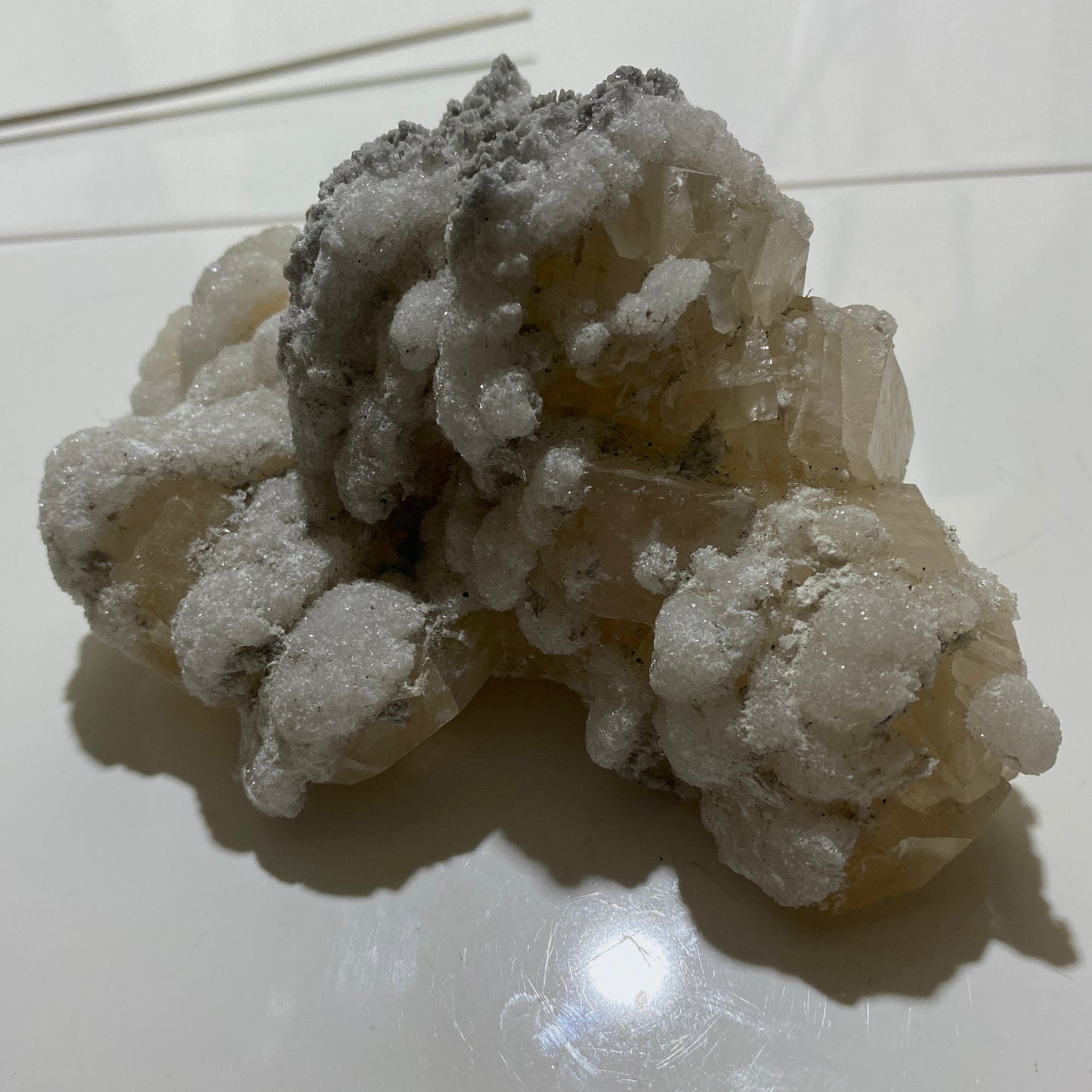 CALCITE FASCINATING SPECIMEN FROM CAVNIC MINE, ROMANIA  LARGE  490g MF4235