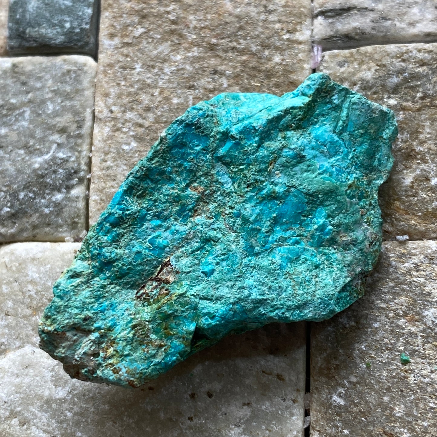 CHRYSOCOLLA - LUPOTO MINE, HAUT-KATANGA, D.R. CONGO, AFRICA 8g  MF4236/1121