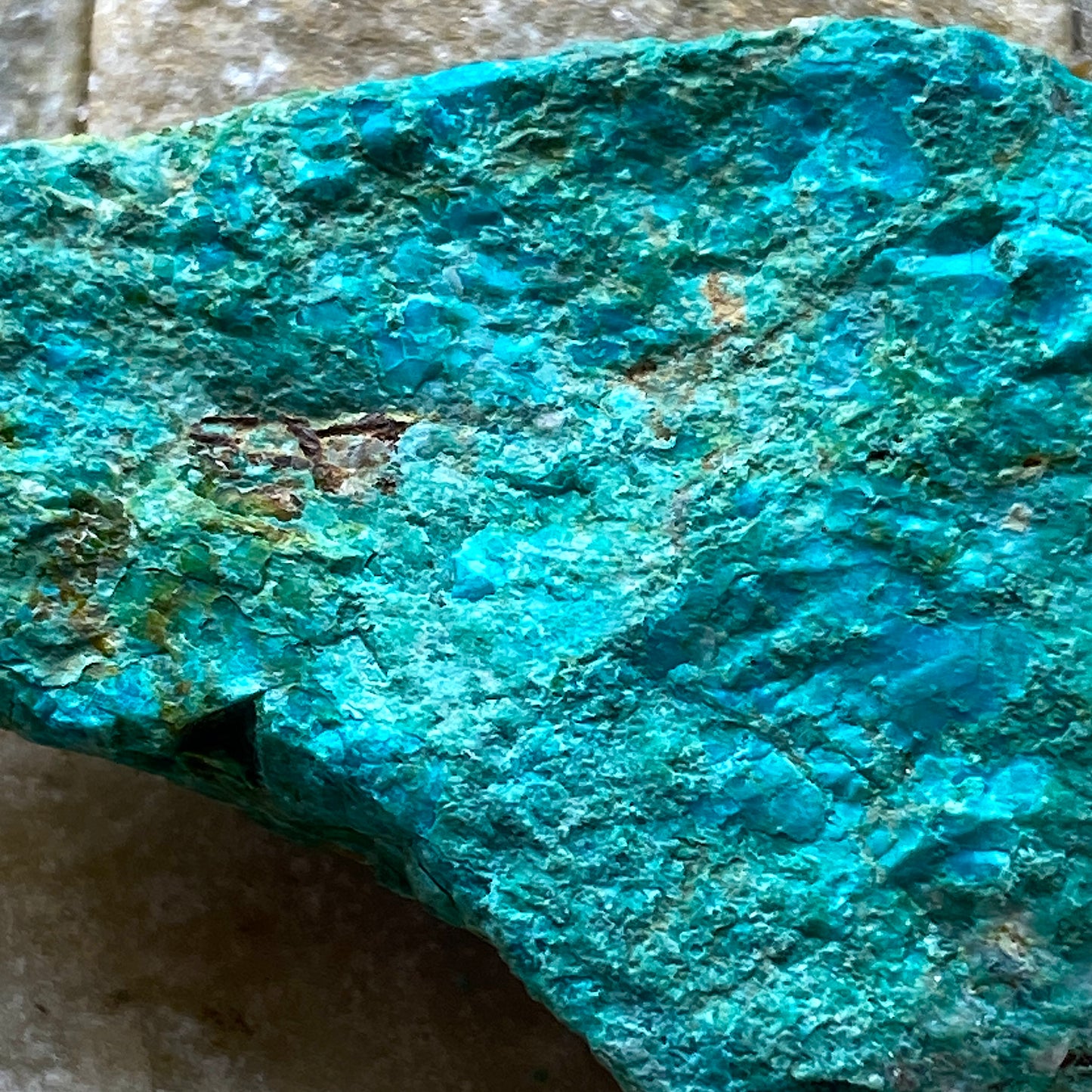 CHRYSOCOLLA - LUPOTO MINE, HAUT-KATANGA, D.R. CONGO, AFRICA 8g  MF4236/1121