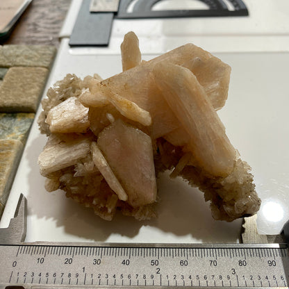 STILBITE : POONA, MAHARASHTRA, INDIA. 156g MF1760