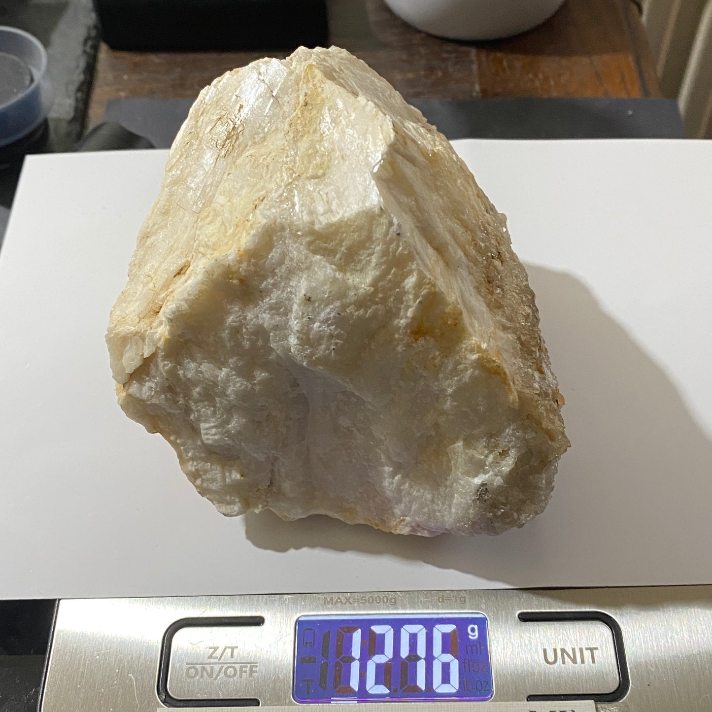 BARYTE : PULVERBATCH, SHROPSHIRE, ENGLAND HEAVY 1276g MF1737
