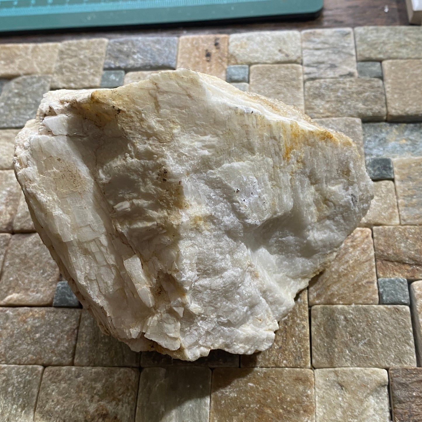 BARYTE : PULVERBATCH, SHROPSHIRE, ENGLAND HEAVY 1276g MF1737