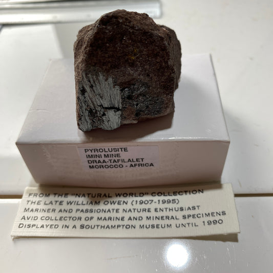 PYROLUSITE - IMINI MINE, DRAA-TAFILALET, MOROCCO 78g MF6922
