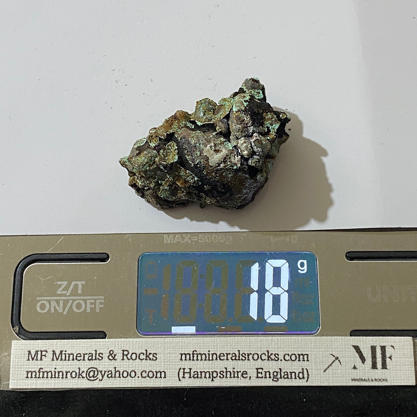 CUPRITE [ETC] : RAY MINE, DRIPPING SPRING MTS. PINAL CO. ARIZONA U.S.A. 18g MF1745