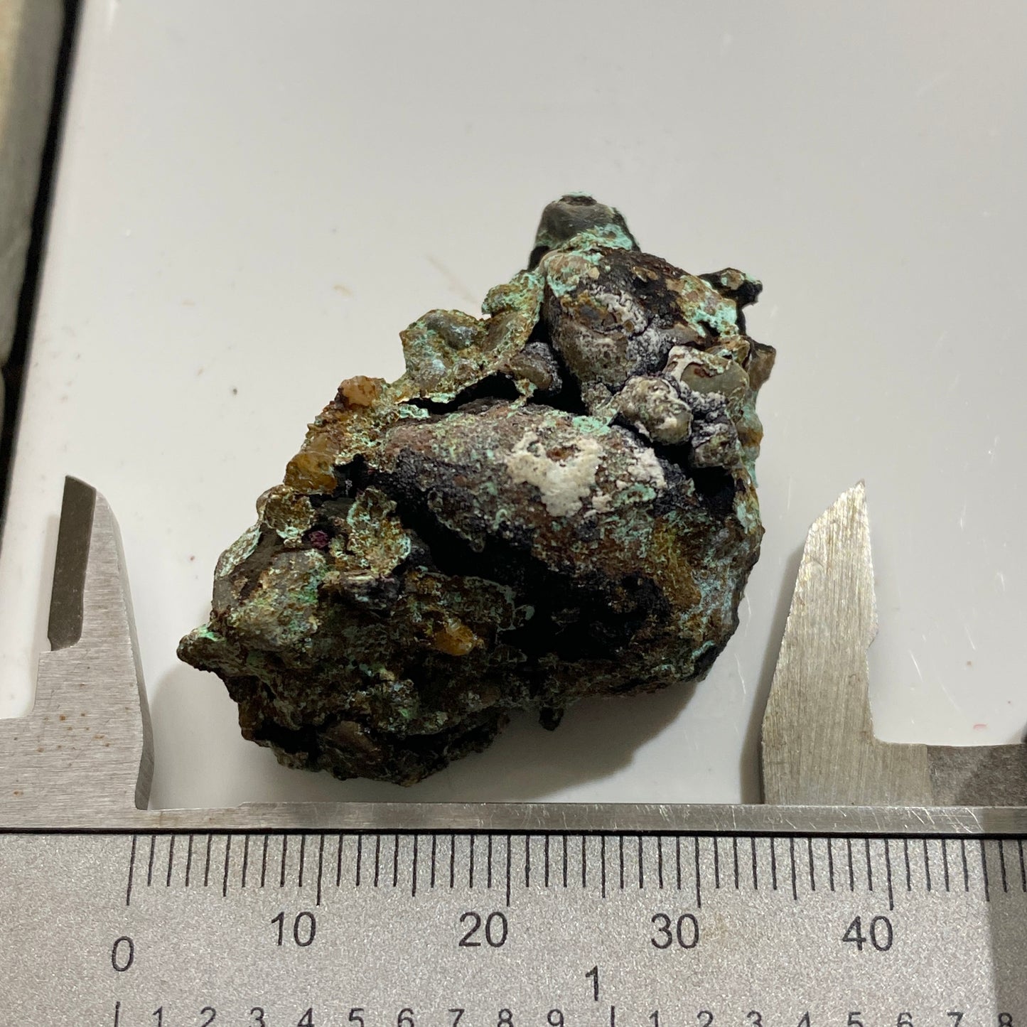 CUPRITE [ETC] : RAY MINE, DRIPPING SPRING MTS. PINAL CO. ARIZONA U.S.A. 18g MF1745