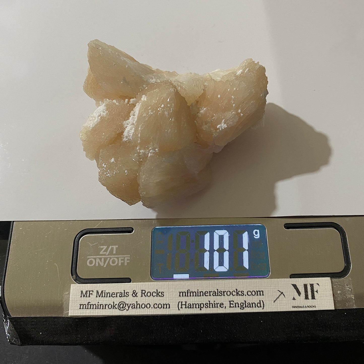 STILBITE : JALGAON, NASHIK, MAHARASHTRA, INDIA  101g MF1738