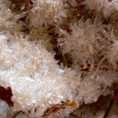 HEMIMORPHITE ON LIMONITE - OJUELA MINE, DURANGO, MEXICO. 142g MF2069