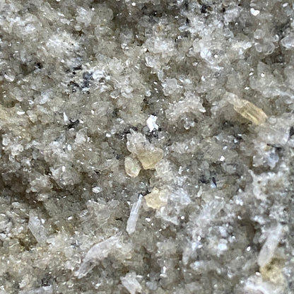 ZEOLITES WITH CALCITE : VALEA ABSULUI QUARRY, CRISCIOR, ROMANIA 38g MF1747